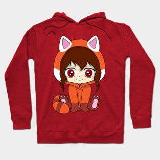 creepypasta red panda (lazari) Hoodie